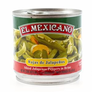 El Mexicano Sliced Jalapeños 12oz