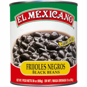 El Mexicano Frijoles Negros 30oz