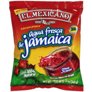 El Mexicano Agua Fresca Jamaica 12oz