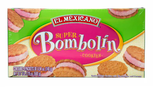 El Mexicano Super Bombon Cookies box