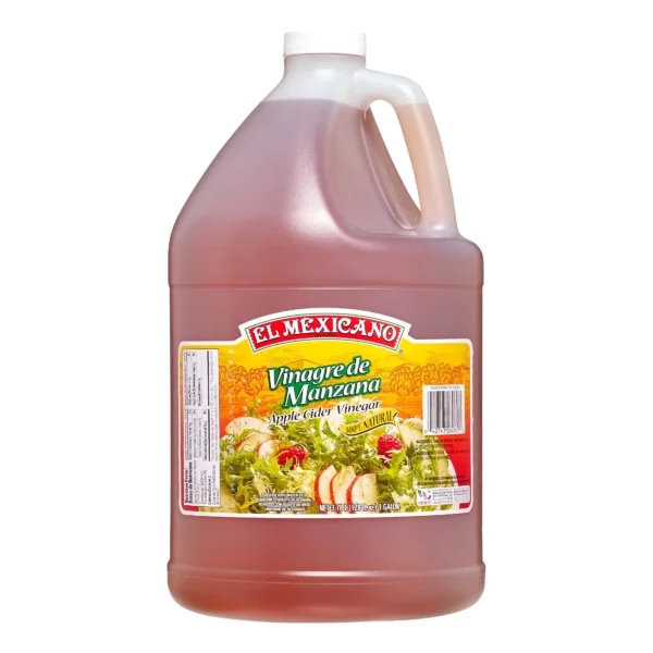 El Mexicano 100% natural apple cider vinegar.