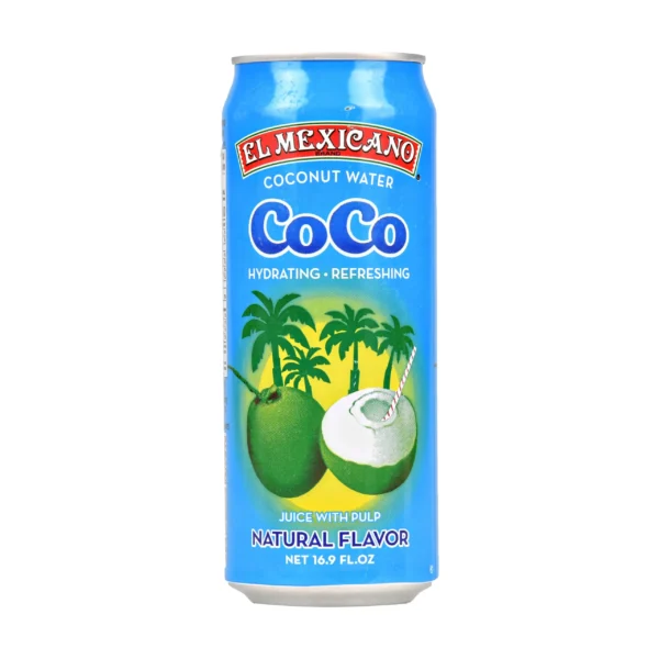 El Mexicano Coco coconut water can.