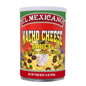 El Mexicano brand nacho cheese sauce.