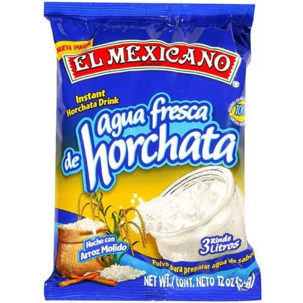 El Mexicano instant horchata drink mix.