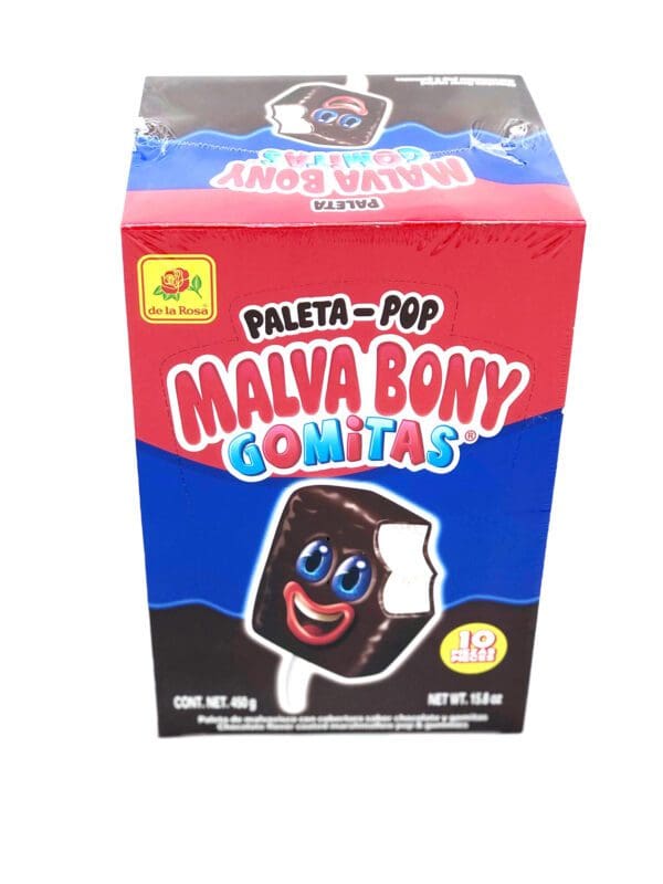 De La Rosa Malvabony Pop Gomitas 10ct