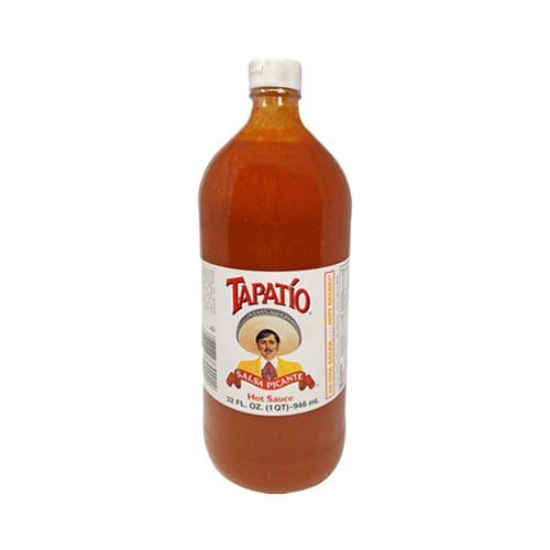 Tapatio hot sauce, 32 fl oz bottle.