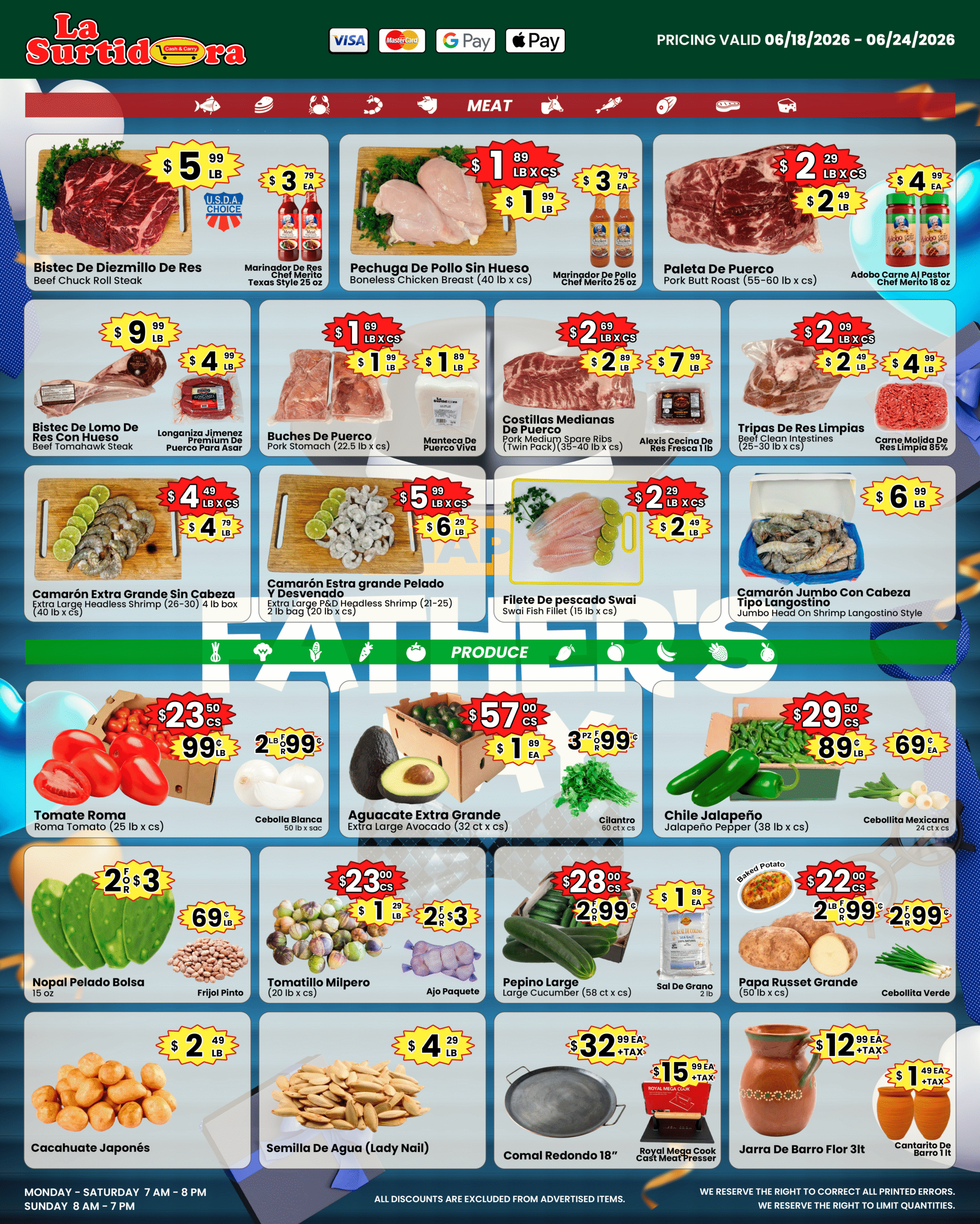 MEAT-PRODUCE