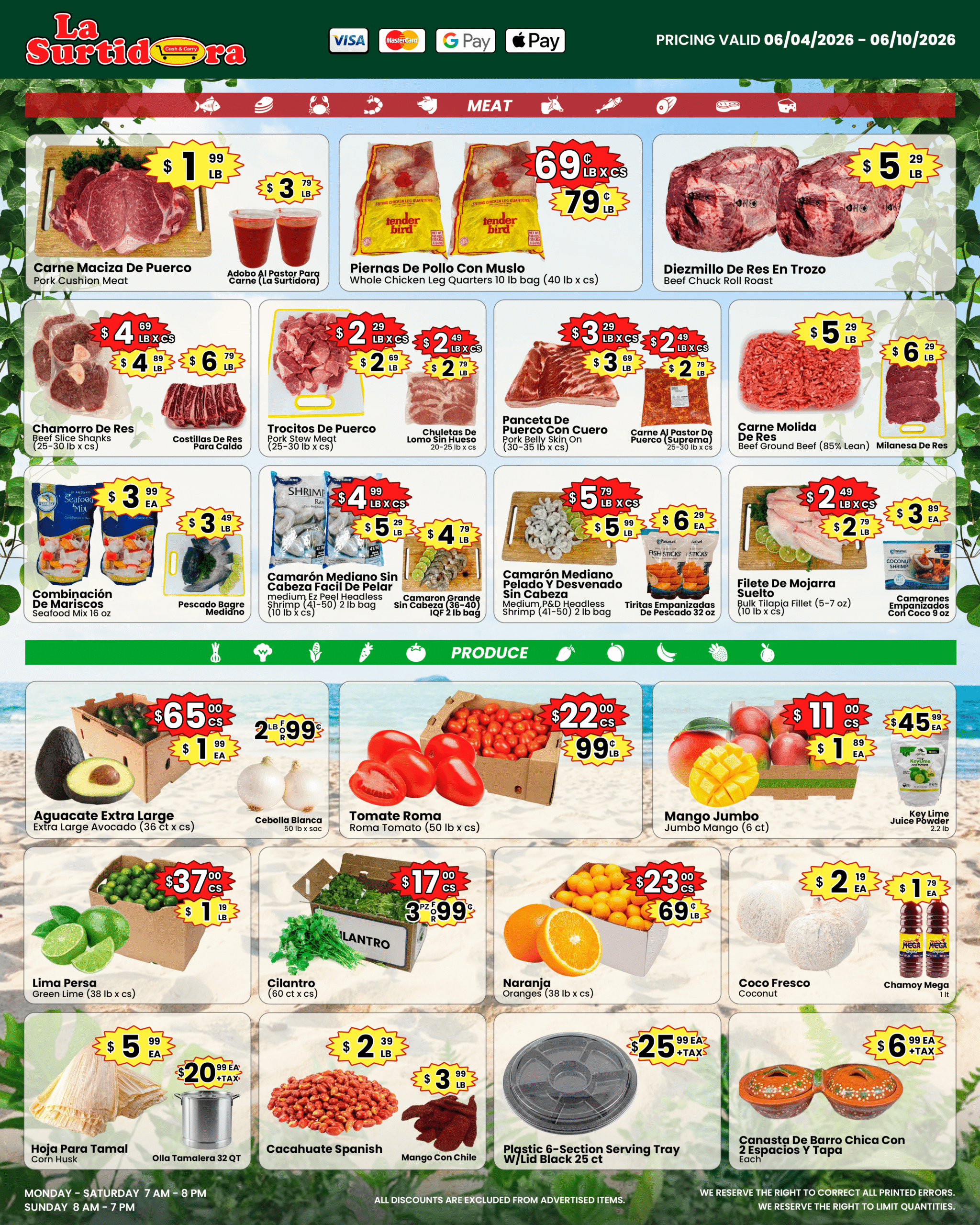 MEAT-PRODUCE