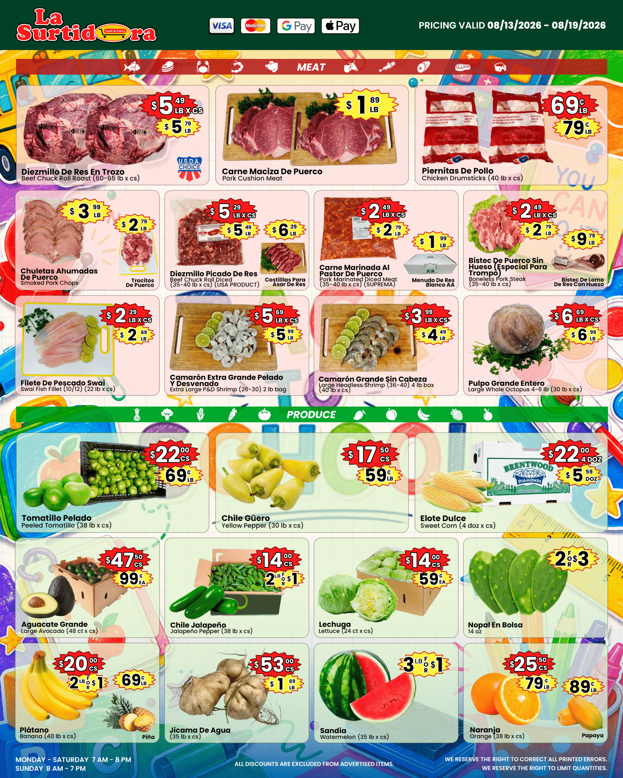 MEAT-PRODUCE