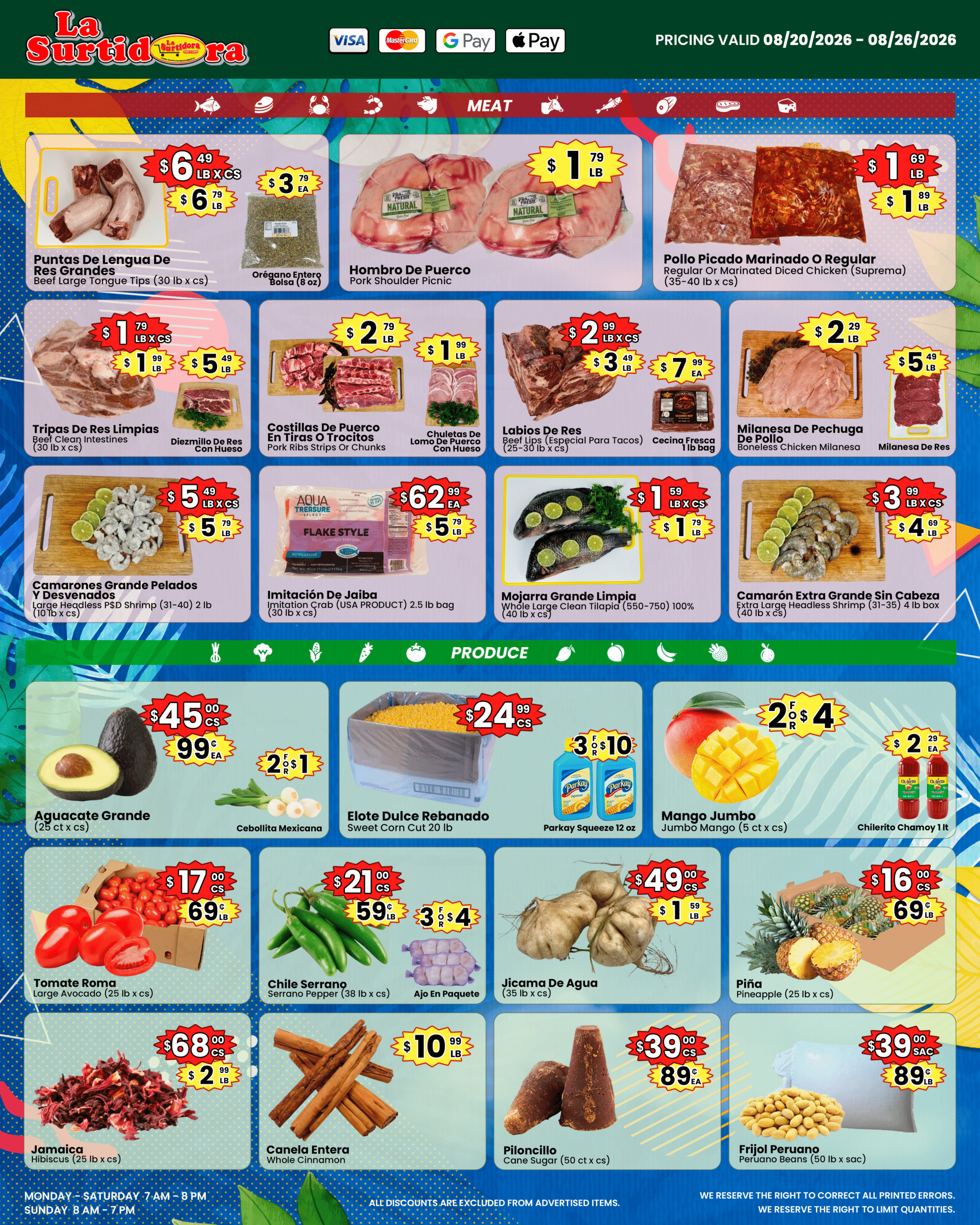 MEAT-PRODUCE