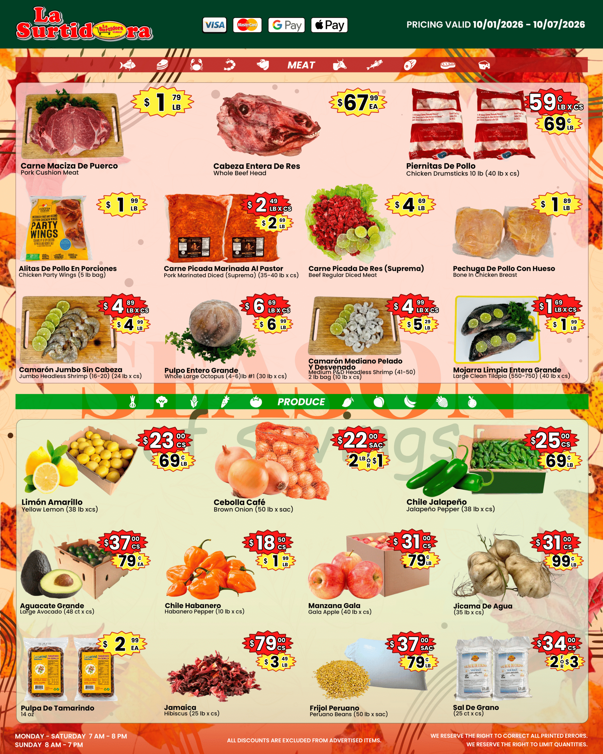 MEAT-PRODUCE