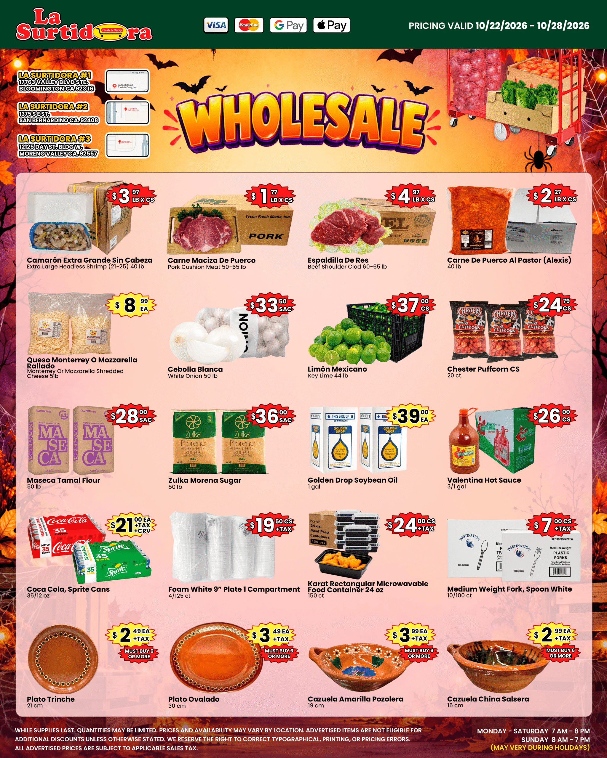 WHOLESALE